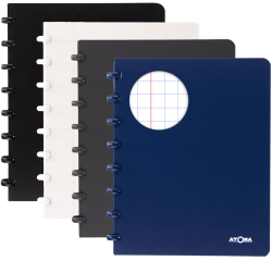 Notebook Atoma A5 72 sheets checked 5x5