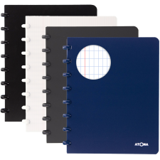 Notebook Atoma A5 72 sheets checked 4x8