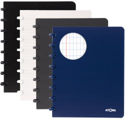 Notebook Atoma A5 72 sheets checked 4x8