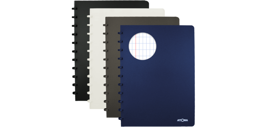 Cahier Atoma A4 - quadrillé 4 x 8 - 144 pages