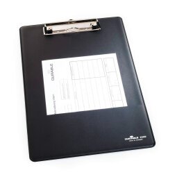 Clipboard A4 with black pocket Durable 22 x 32 cm