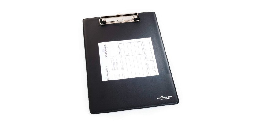 Porte-bloc A4 noir 21 x 25 cm - Durable