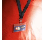 Badge à lacet textile Durable 95 x 75 mm