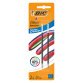 Recharge pour stylo bille 4 couleurs Smooth Bic pointe moyenne 1 mm - Etui de 2