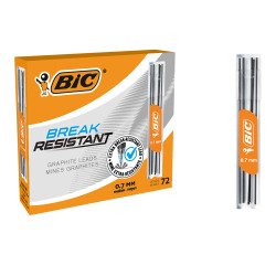 Mine hoher Widerstand HB 0,7 mm Bic - Etui mit 6 Stück
