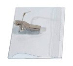 Porte-badge Durable avec clip & épingle 90 x 54 mm - Boîte de 50