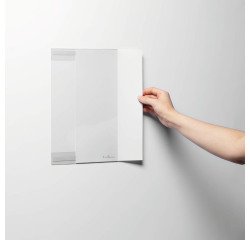 Durable Porta avvisi in rPET A4 adesivo