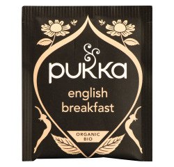 Black tea English breakfast Organic Pukka - Box of 20 sachets