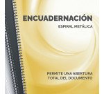 Encuadernadora espiral metálica Fellowes Metal 50