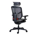 Chaise ultra-ergonomique OMNISEAT AURA avec accoudoirs et appuie-tête réglables