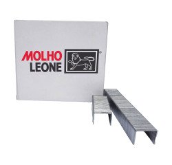 Punti metallici 23/13 Argento 100 fogli 1000 fermagli