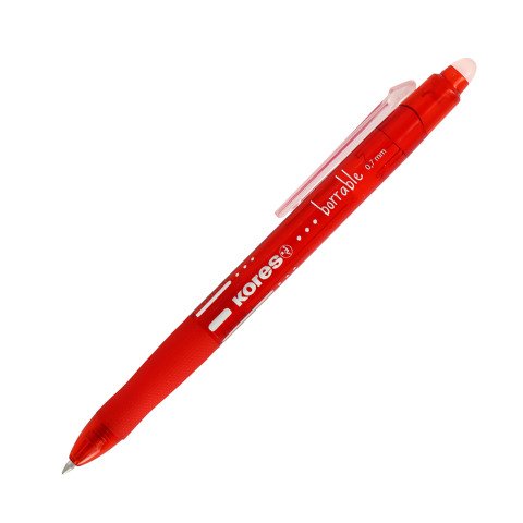 Bolígrafo borrable Kores BG5 Rojo