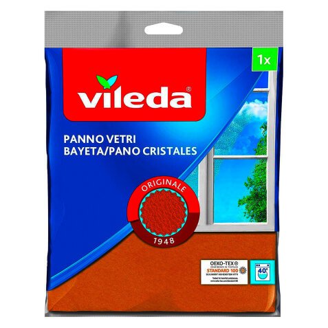 Bayeta microfibra para Cristales Vileda 40 x 36 cm