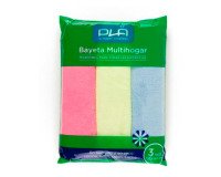 Bayeta microfibra PLA - pack de 3
