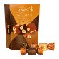 Nuxor assortiment van melkchocolade en pure chocolade Lindt - Hoorntje van 150 g