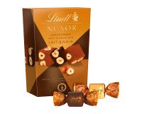 Nuxor Sortiment aus Milch- und dunkler Schokolade von Lindt - 150 g Konus