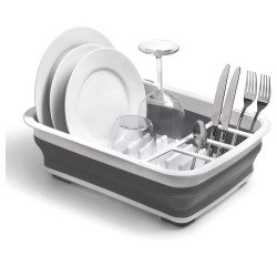 Égouttoir à vaisselle pliable