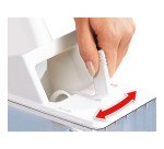 Dénoyauteur de prunes avec bac récupérateur de noyaux Leifheit