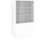 Puertas de cristal para Biblioteca Ecla An 100 cm - juego de 2