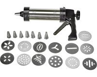 Pistolet à décor pâtisserie en inox Lacor