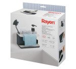 Organisateur d'accessoires d'évier avec distributeur de savon Rayen