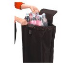 Chariot de course pliable 4 roues Rolser I-Max 43 L, gris foncé