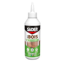 Colle à bois extérieur Sader - Flacon de 250 g