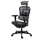 Chaise ultra-ergonomique ERGOHUMAN ULTIMATE avec accoudoirs et appuie-tête réglables