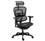 Chaise ultra-ergonomique ERGOHUMAN ULTIMATE avec accoudoirs et appuie-tête réglables