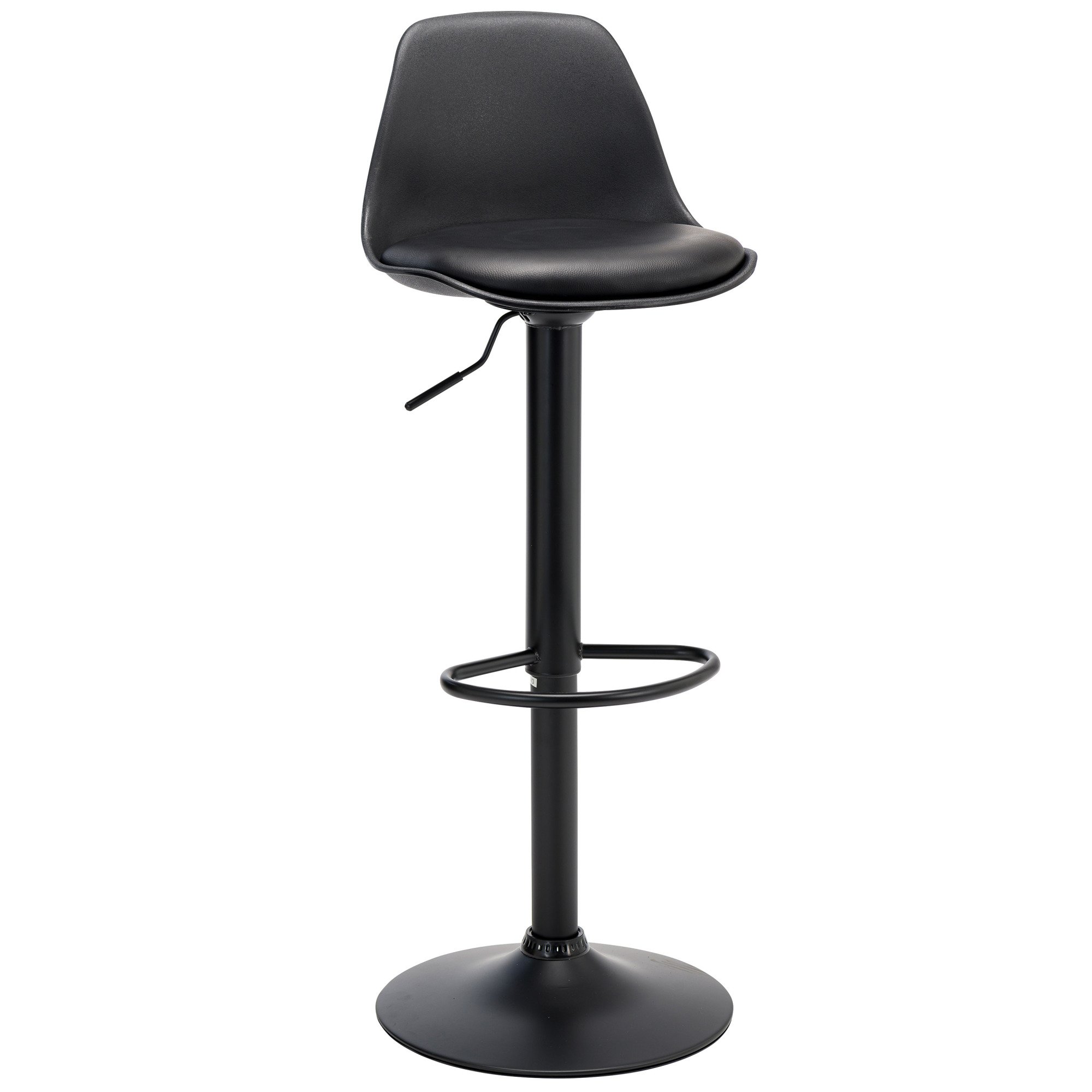 Tabouret Kocy - Réglable en hauteur - Pied noir