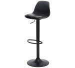 Chaise haute Kocy - Réglable en hauteur - Structure noire