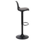 Chaise haute Kocy - Réglable en hauteur - Structure noire