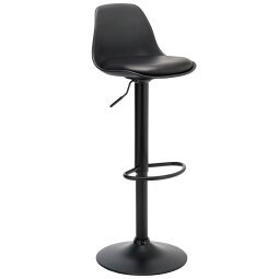 Tabouret Kocy - Réglable en hauteur - Structure noire