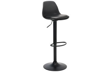 Tabouret Kocy - Réglable en hauteur - Pied noir