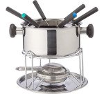 Service à fondue en acier inoxydable Cortina - 6 personnes