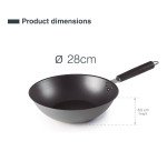 Poêle wok anti-adhésive Lacor - Ø 28 cm