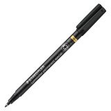 Stylo feutre Staetdler Lumocolor permanent Spécial 319 F pointe 0,6 mm - écriture fine noire