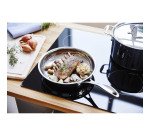 Poêle à frire en inox Chef