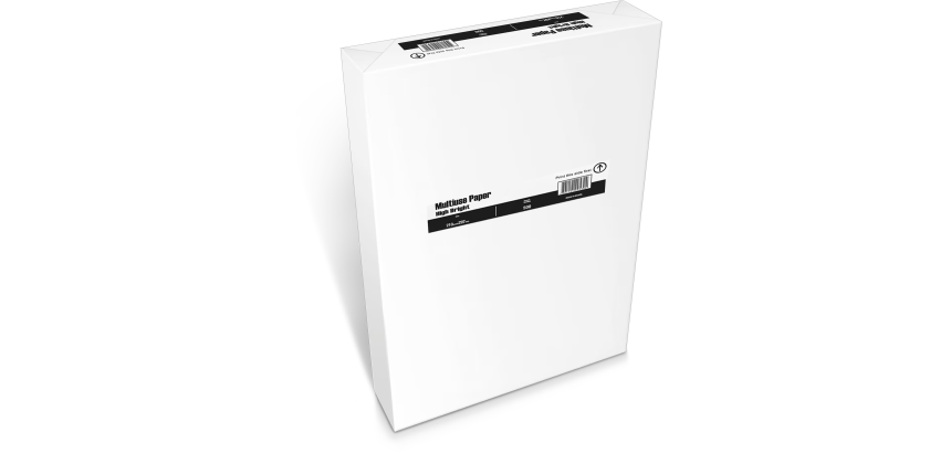 White A4 budget paper 75 g - Reams of 500 sheets