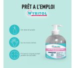 Gel hydroalcoolique désinfectant Wyritol - Flacon à pompe 300 ml