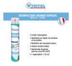 Désinfectant grands espaces bactéricide Wyritol menthe - Aérosol 750 ml
