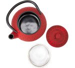 Théière en fonte Hanoi 0,30 L, rouge