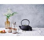 Théière en fonte Ceylon - 1,2 L, noire