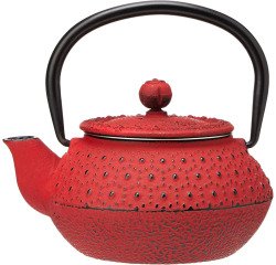 Théière en fonte Hanoi 0,30 L, rouge