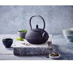 Théière en fonte Ceylon - 1,2 L, noire