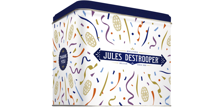 Metal box Jules Destrooper - Fine Butter Biscuits 233g