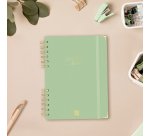 Agenda dia página 155x212 mm Alma Verde Finocam