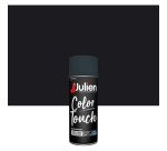 Peinture mate multi-supports Color Touch Julien - Aérosol de 400 ml, noir
