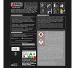 Peinture mate multi-supports Color Touch Julien - Aérosol de 400 ml, gris anthracite