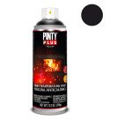 Peinture anti-calorique spéciale haute température Pintyplus Tech - Aérosol de 520 ml, noir mat A104